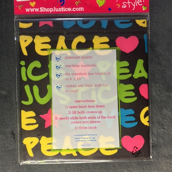 📚2/$8📚NEW Justice Book Covers - Picture 3 of 7